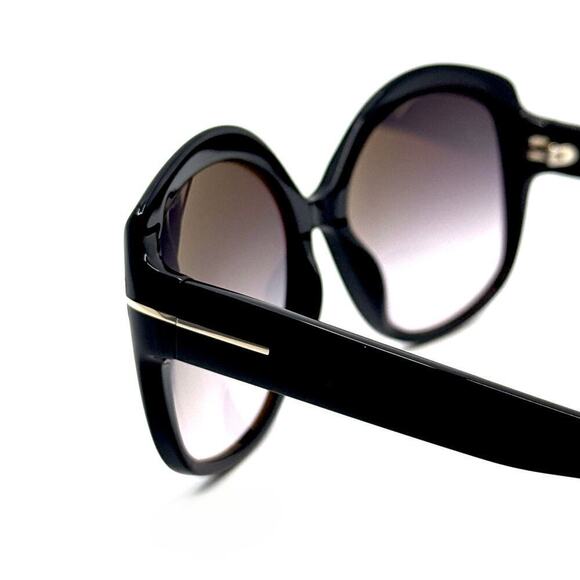 NEW!!! TOM FORD Chiara-02 Sunglasses TF919 01B Authentic - Picture 7 of 12